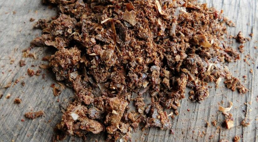 Fresh propolis for erectile dysfunction, used in a mixture with nuts and honey