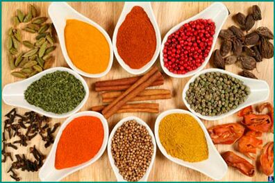 Spices to increase potency