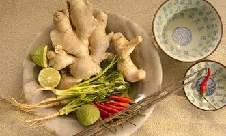 The use of ginger to improve potency